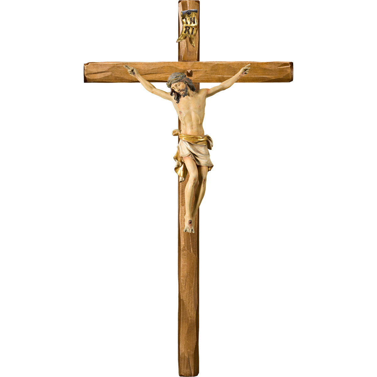 Cristo Pisa en cruz recta